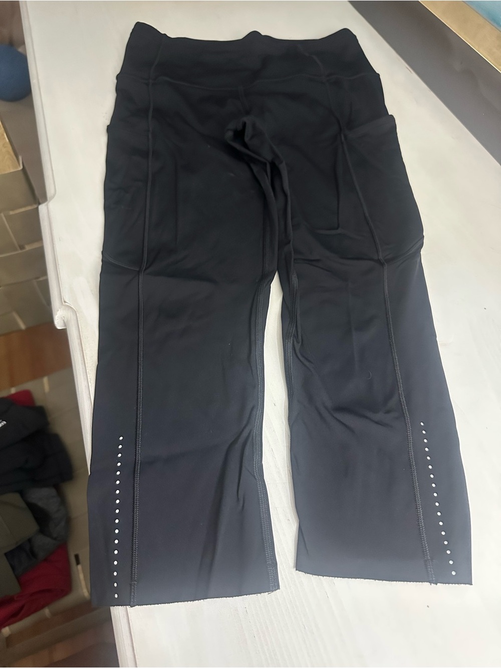 Black Women's Performance Capri leggings